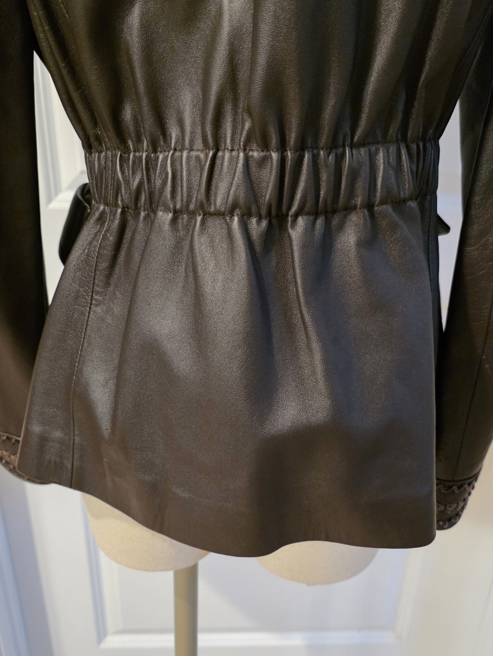 Balmain Leather Jacket Size Medium - Picture 7 of 16